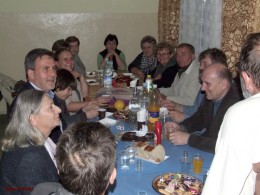 Fotki z biesiady połączonej z wieczorem autorskim Bogdana Czeżyka