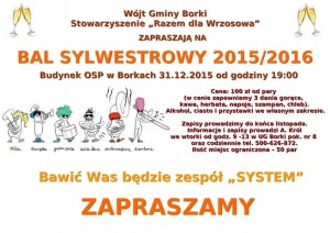 Zapisy na sylwestra