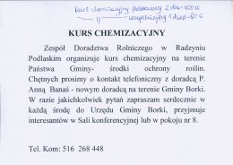 Kurs Chemizacyjny