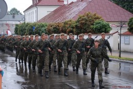 Przysięga Wojsk Obrony Terytorialnej w Radzyniu Podlaskim.