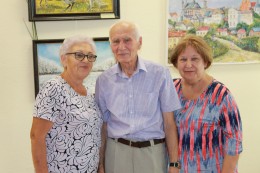 Fotorelacja z wernisażu Pana Mariana Piotrowicza , który odbył się 10 września 2023 r. we Wrzosowie